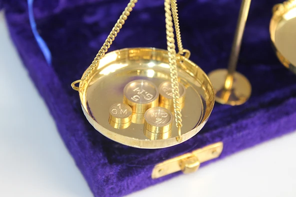 Pirinç Terazi 20 Gr - Resim 4