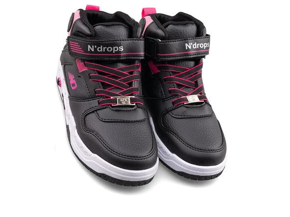 N Drops Cırtlı Lastikli Unisex Erkek Kız Çocuk Basketbol Ayakkabısı 021 - Resim 10
