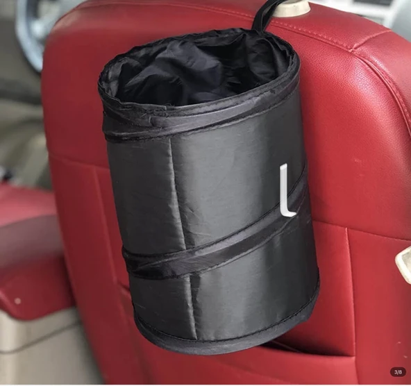 Araç İçi Katlanabilir Çöp Torbası ürün görseli