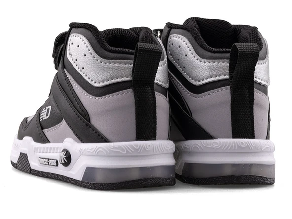 N Drops Cırtlı Lastikli Unisex Erkek Kız Çocuk Basketbol Ayakkabısı 021 - Resim 7