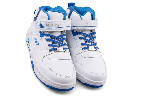 N Drops Cırtlı Lastikli Unisex Erkek Kız Çocuk Basketbol Ayakkabısı 021 - Resim 2