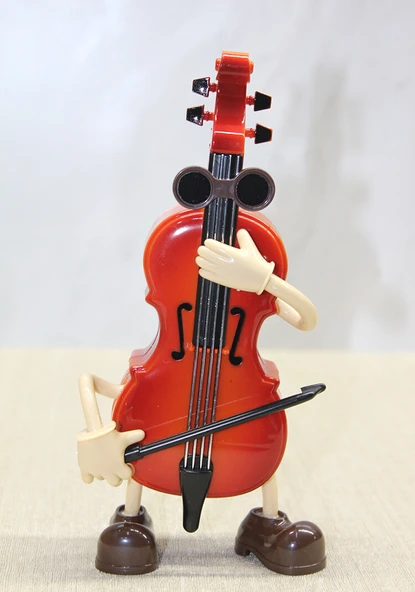 Keman Müzik Kutusu Eğlenceli Tasarım ürün görseli