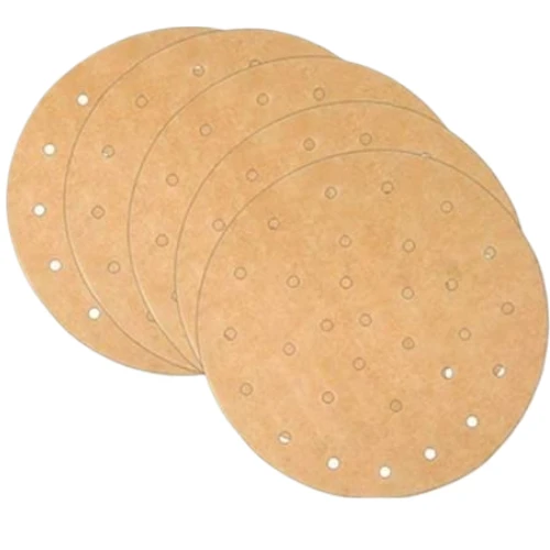 50 Adet Air Fryer Pişirme Kağıdı Tek Kullanımlık Hava Fritöz Yapışmaz Yağlı Kağıt Delikli Model ürün görseli