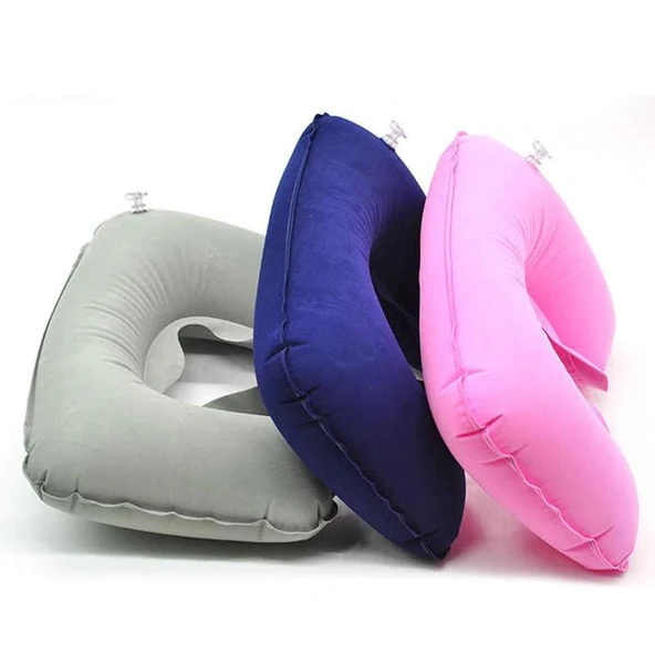Seyahat Yastığı Şişme Boyun Tipi Ortopedik - Resim 2