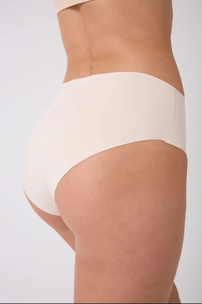 1003 Lazer Kesim Silikonlu Slip Korse - Resim 2