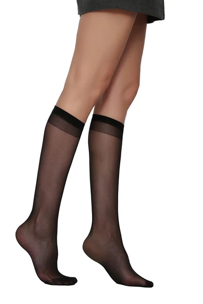 Süper 15 Dizaltı Pantalon Çorabı - Resim 2