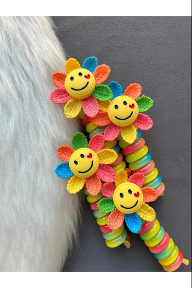 Gülen Güneş Spiral Toka - Resim 2