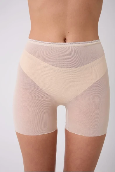 Freshness 0024 Lazer Kesim Tül Boxer Korse - 1