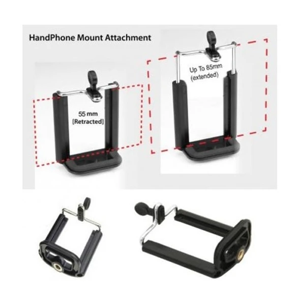 Cep Telefonu Tripod Bağlantı Aparatı - 1
