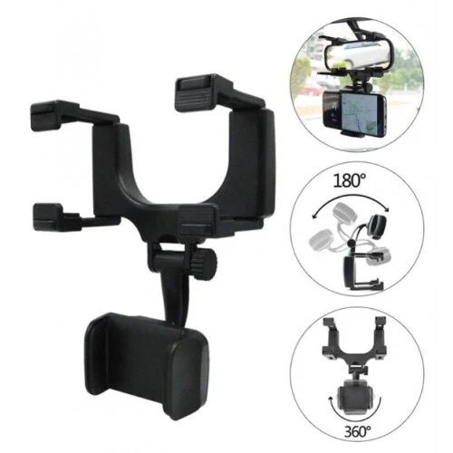 Araba Dikiz Aynasına Takılan Telefon Tutucu ürün görseli