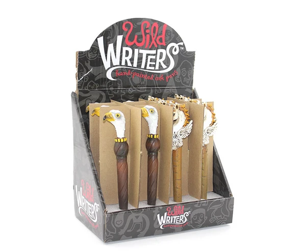 Kartal Ve Unicorn Polyester Tükenmez Kalem - Resim 3