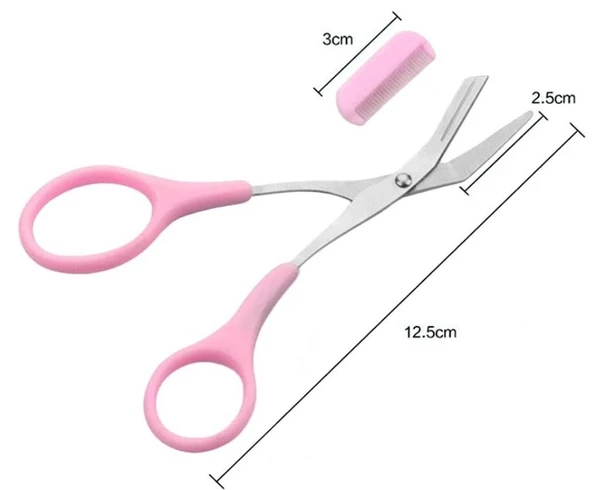 Taraklı Kaş Düzeltme Makası - Resim 5