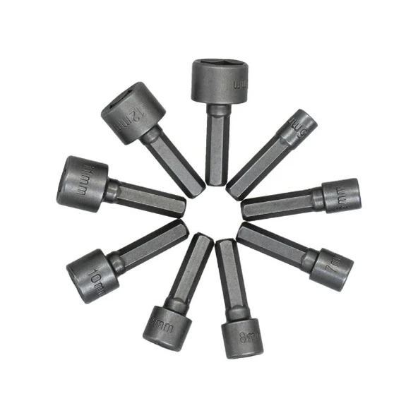 9 Parça Manyetik Somun Adaptörü ürün görseli