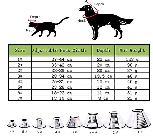 Ayarlanabilir Koruyucu Yaka 7 Numara - 8