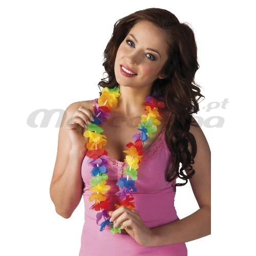 Rengarenk Hawaii Kolye 1 Adet - Resim 2