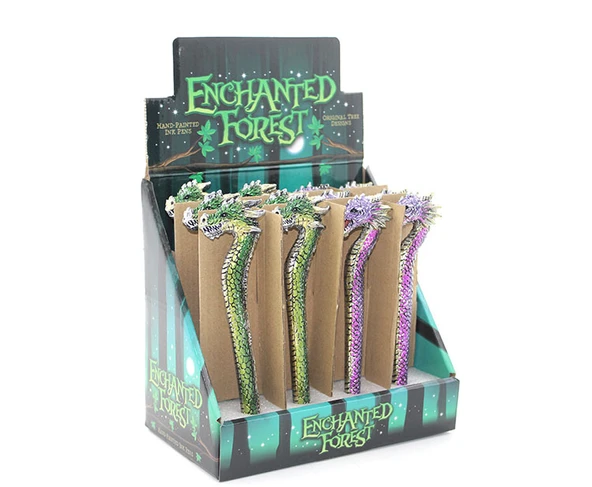 Dragonlu Polyester Tükenmez Kalem - Resim 2