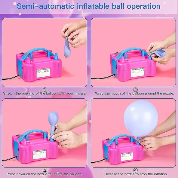 Elektrikli Balon Şişirme Makinesi - 3