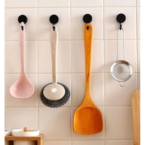 Kendinden Yapışkanlı Renkli Duvar Askısı - Resim 4