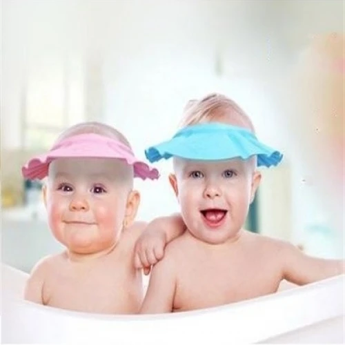 Bebek Banyo Şapkası Pembe - 3
