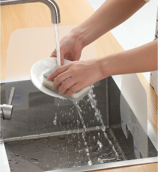 Lavabo ve Ocak Sıçrama Önleyici Vantuzlu Kalkan ürün görseli