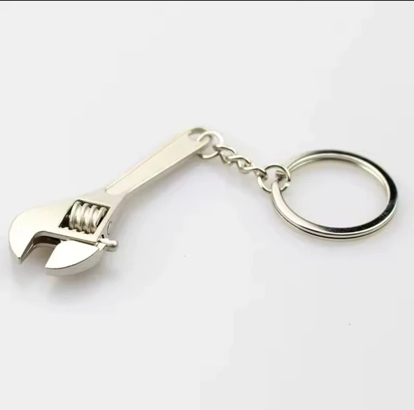 Fonksiyonel İngiliz Anahtarı Şeklinde Anahtarlık - Resim 5