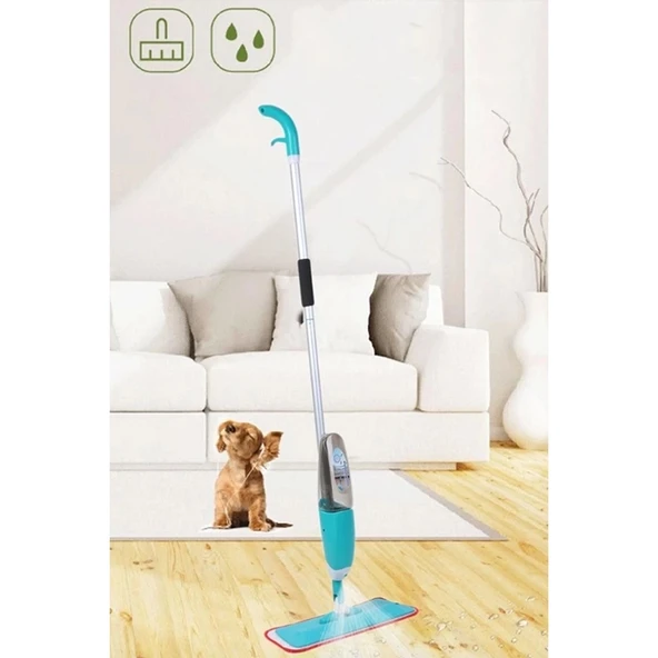 Mikrafiber Spray Mop Hazneli Ve Pratik Temizlik Mopu ürün görseli