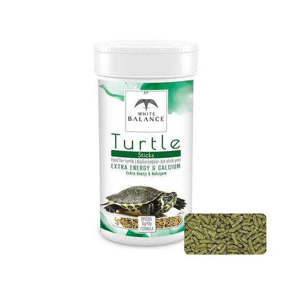 White Balance Turtle Sticks(Kaplumbağa Yemi)100 ml - 1