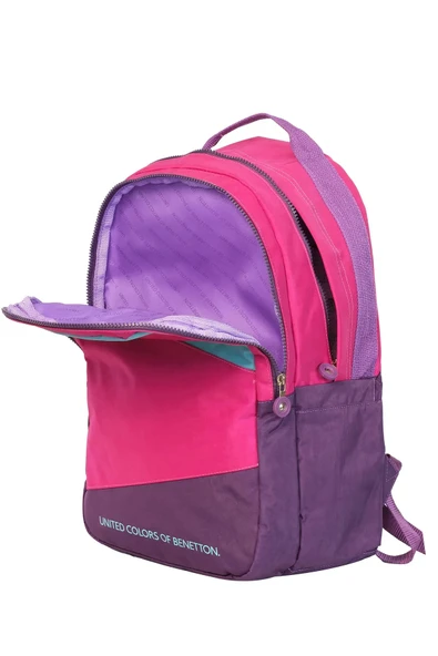 United Colors Of Benetton Unisex Genç Lise Üniversite 2'li Okul Seti Okul Çantası ve Kalemlik Seti 1311719 - Resim 4