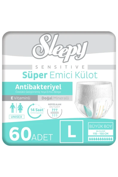 Sleepy Sensitive Emici Külot Large 30x2 60 Adet - 1