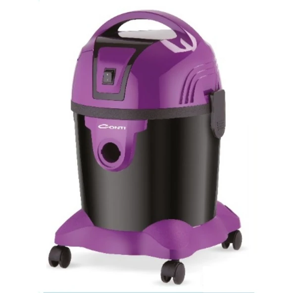 Conti CS-106 Violet Sessiz Kazanlı Süpürge Mor ürün görseli