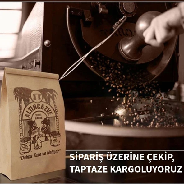 Altıncezve Günlük Taze Çekilmiş  Türk Kahvesi Az Orta Kavrulmuş 500 Gr - 5