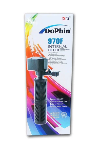 Petgarden Dophin 970f Akvaryum Iç Filtresi, (1400 Lt/saat 24.8 Watt) 6938104014729 - 2