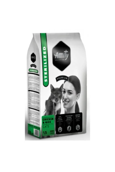 Amity Premium Tavuklu Kısırlaştırılmış Yetişkin Kedi Maması 10 Kg - 3