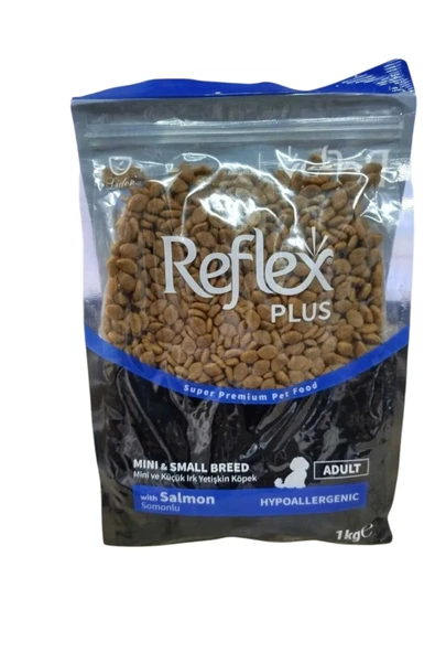 Reflex PLUS MİNİ KÜÇÜK IRK KÖPEK MAMASI SOMONLU 1KG - 3