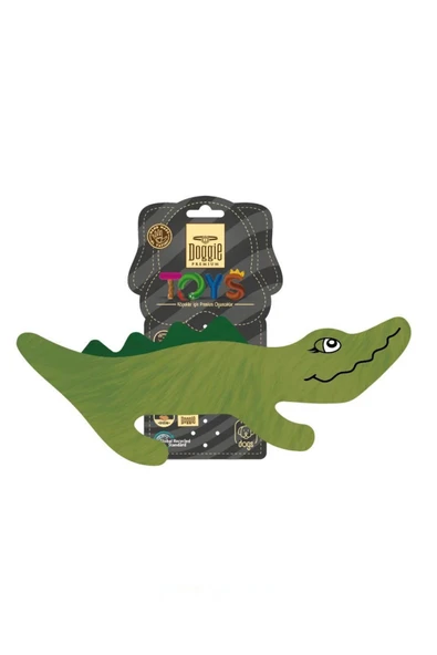 Doggie Köpek Oyuncağı Peluş Timsah 28cm