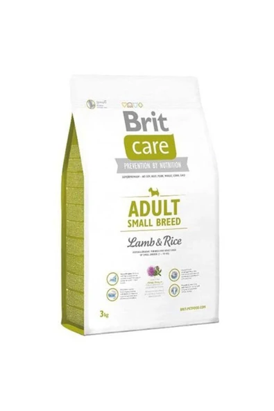 Brit Care Küçük Irk - Yetişkin Köpekler Için, Tek Proteinli, Hipoalerjenik, Kuzu Etli Kuru Mama 3 Kg