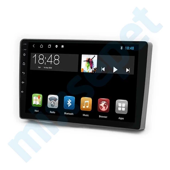 Maygo MYG-8128 Serisi Citroen C2 C3 2003-2009 Model Uyumlu 8GB Ram 128GB Hafıza Qled 8+128 Carplay Android Auto Destekli Multimedya Navigasyonlu Teyp ürün görseli