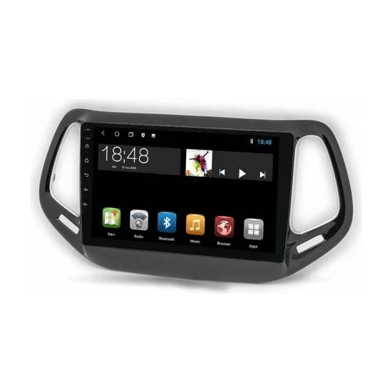 Maygo MYG-464 Serisi Jeep Compass 2017-2020 Model Uyumlu 4GB Ram 64GB Hafıza Qled Carplay Android Auto Destekli Multimedya Oem Navigasyonlu Teyp ürün görseli