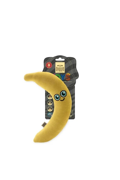 Doggie Köpek Oyuncağı Peluş Muz 20cm