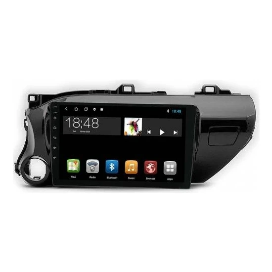 Maygo MYG-464 Serisi Toyota Hilux 2015-2019 Model Uyumlu 4GB Ram 64GB Hafıza Qled Carplay Android Auto Destekli Multimedya Oem Navigasyonlu Teyp ürün görseli