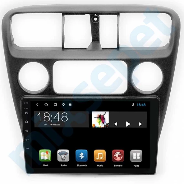 Maygo MYG-8128 Serisi Honda Accord 1997-2002 Model Uyumlu 8GB Ram 128GB Hafıza Qled 8+128 Carplay Android Auto Destekli Multimedya Navigasyonlu Teyp ürün görseli