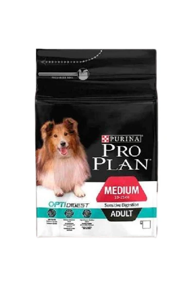 Pro Plan Pro Plan Medium Sensitive Digestion Kuzulu Ve Pirinçli Orta Irk Yetişkin Köpek Maması 3 Kg - 2