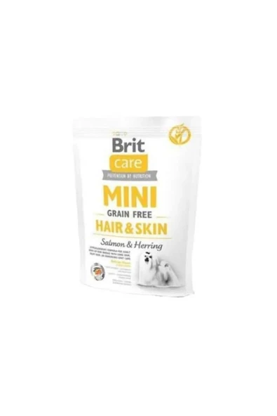Brit Care Mini Hair&skin Somonlu Ve Ringa Balıklı Tahılsız Köpek Maması 2kg