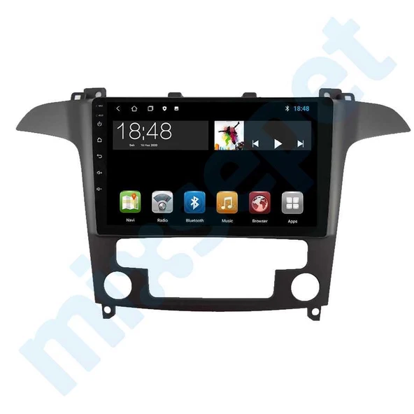 Maygo MYG-8128 Serisi Ford S-max 2006-2009 Model Uyumlu 8GB Ram 128GB Hafıza Qled 8+128 Carplay Android Auto Destekli Multimedya Navigasyonlu Teyp ürün görseli