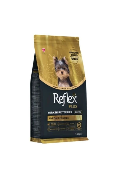 Reflex Plus Yorkshire Terrier Hypoallergenic Tavuklu Yavru Köpek Maması 1.5 Kg