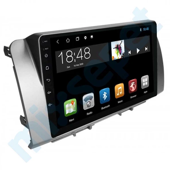 Maygo MYG-8128 Serisi Daihatsu Materia 2006-2011 Model Uyumlu 8GB Ram 128GB Hafıza Qled 8+128 Carplay Android Auto Destekli Multimedya Navigasyonlu Teyp ürün görseli