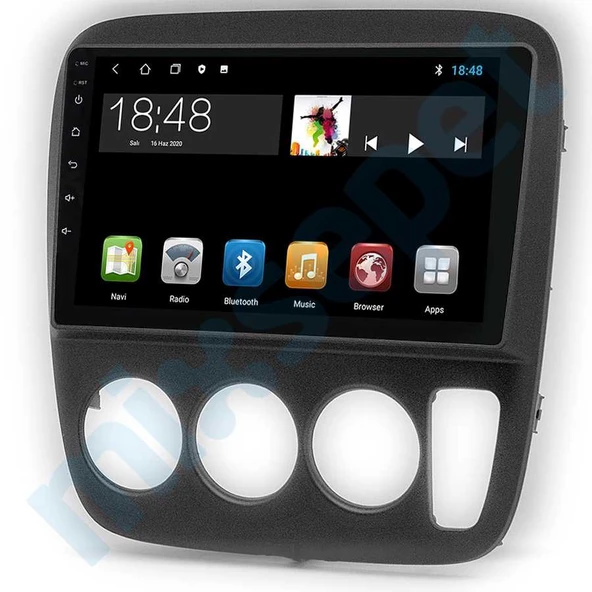 Maygo MYG-8128 Serisi Honda Crv 1997-2001 Model Uyumlu 8GB Ram 128GB Hafıza Qled 8+128 Carplay Android Auto Destekli Multimedya Navigasyonlu Teyp ürün görseli