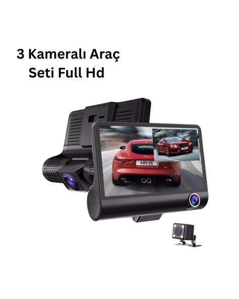 3 Kameralı Araç DVR ürün görseli