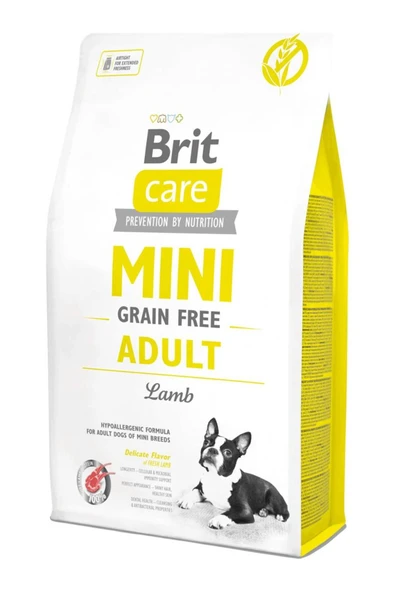 Brit Care Mini G-F Adult Küçük Irk Yetişkin Kuzulu Köpek Maması 2 kg