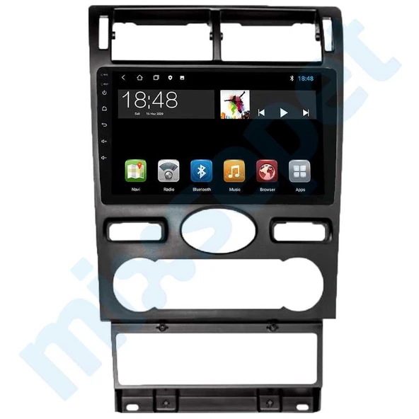 Maygo MYG-8128 Serisi Ford Mondeo 2003-2007 Model Uyumlu 8GB Ram 128GB Hafıza Qled 8+128 Carplay Android Auto Destekli Multimedya Navigasyonlu Teyp ürün görseli